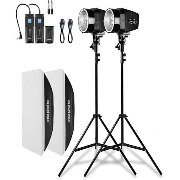 کیت فلاش استودیویی حرفه ای گودوکس برای عکاسی